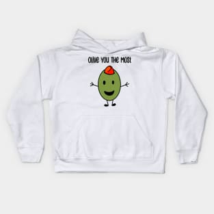 Olive You The Most Kids Hoodie
